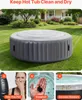 SucceBuy Aufblasbare Whirlpool-Abdeckung, 137 cm, rund, Produktbild-Vorschau 6