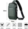 Diebstahlsichere Messenger Bag mit großem Fassungsvermögen, Produktbild-Vorschau 4