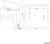 Cassetta postale di design Wiltec V25 antracite e acciaio Anteprima dell’immagine prodotto 7