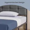 VASAGLE Bettgestell 140 x 200 cm mit Stauraum, Produktbild-Vorschau 5
