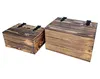 2 Holzkisten Mit Klappe, Kästen Mit Deckel, Holzkisten, Zur Produktbild-Vorschau 12