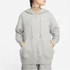 Bluza damska Nike Sportswear Phoenix Fleece DQ5758-063 Xs Produktbild-Vorschau 8