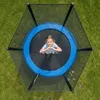 Trampolina ogrodowa dla dzieci 6FT 183cm FUNFIT z siatką Podgląd zdjęcia produktu 13