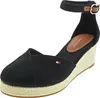 Tommy Hilfiger Flag Closed toe Mid Wedge Sandale Schwarz in Produktbild-Vorschau 5
