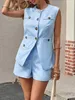Imily Bela Damen 2-teiliges Outfit – Lässiges Anzug-Set: Produktbild-Vorschau 2