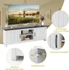 Mobile TV in legno COSTWAY, supporto per TV fino a 65 Anteprima dell’immagine prodotto 4