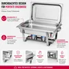 ZORRO Chafing Dish Starter Set Inkl. Behälter | 15-Teilig | Produktbild-Vorschau 3