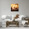 Bild auf Leinwand - Leinwandbild - Deer Heidekraut Tier - Produktbild-Vorschau 6