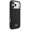 Custodia iPhone 17 Pro Max Lacoste Iconic Petit Pique nero Anteprima dell’immagine prodotto 3