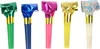 PartyDeco holografische Trillerpfeifen, Mix, 1 Packung à 20 Produktbild-Vorschau 1