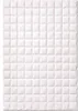 A white quilted blanket or comforter laid flat. Náhled obrázku produktu