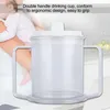 Doppelgriffbecher 1 Stück, Auslaufsicherer Trinkbecher Für Produktbild-Vorschau 4