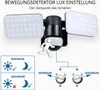 LED Außenwandleuchte mit Bewegungsmelder Schwarz Produktbild-Vorschau 8