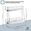 bremermann Coulisse d'armoire télescopique, panier Voir les images du produit 7
