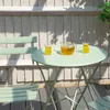 Harbour Housewares 2-Sitzer Sussex Bistro-Set – rund – Produktbild-Vorschau 8