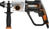 A black and orange WORX rotary hammer drill is shown against a white background. Náhled obrázku produktu