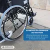Fauteuil roulant Mobiclinic pliable et léger, à propulsion Voir les images du produit 7
