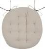 Podsedák na židli DUO COLOR taupe/béžová Ø 38 cm France Náhled obrázku produktu 3