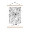 MuchoWow® Textilposter Deutschland - Stadtplan - Essen - Produktbild-Vorschau 1