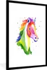 MuchoWow® MuchoWow® Gerahmtes Poster Pferd - Regenbogen - Produktbild-Vorschau 1