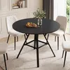 BEALIFE Table de salle à manger ronde 100 cm de diamètre | Voir les images du produit 9