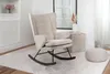 Schaukelstuhl Melorie 100 Beige Produktbild-Vorschau 4