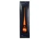 Christbaumspitze Glas 26cm - Warm Orange matt Produktbild-Vorschau 2