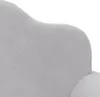 vidaXL Detská 2-miestna pohovka Light Grey Soft Plush Náhľad obrázku produktu 6