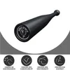 A black Indian clubbell is shown on a white background, with four circular icons below illustrating its benefits. Produktbild-Vorschau