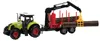 Toi-Toys - Traktor mit Anhänger mit Holztransporter Produktbild-Vorschau 1