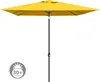 Parasol kwadratowy 3x3 metra, żółty, do ogrodu lub balkonu, Podgląd zdjęcia produktu 7