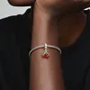 PandoraCharm Anhänger 791583C01 Asymmetrical Cherry Fruit Produktbild-Vorschau 6