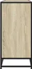 vidaXL Sideboard Sonoma-Eiche 134x35x76 cm Holzwerkstoff Produktbild-Vorschau 5