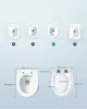 SONGMICS WC-Sitz O-Form, Absenkautomatik, Toilettendeckel, Produktbild-Vorschau 9