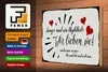Holzschild Spruch 30x20cm Jungs sind wie Highheels wir Produktbild-Vorschau 4