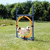 TRIXIE Fun Agility Ring - blau/orange - 115 × ø 3 cm, ø 65 Produktbild-Vorschau 2