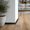 QUEST Battiscopa minimalista in PVC - rigido, nero, 20x10 Anteprima dell’immagine prodotto 4
