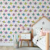 10m VLIES TAPETE Rolle Kinderzimmer Planeten - Einhörner Produktbild-Vorschau 2