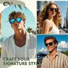 CGID Holz Sonnenbrille Walnuss polarisiert UV400 Schutz Produktbild-Vorschau 2