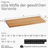 LAMO Manufaktur Waschtischplatte, Holzplatte Waschtisch Produktbild-Vorschau 7