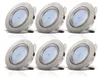 B.K.Licht – Lot de 6 spots encastrables LED ultraplats, Voir les images du produit 1
