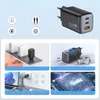 Szybka ładowarka sieciowa 65W GaN II 3A 20V QC3.0 PD3.0 USB Podgląd zdjęcia produktu 5