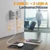 Reiseadapter Weltweit Reisestecker Adapter Weltweit mit 2 Produktbild-Vorschau 3