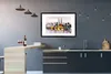 MuchoWow® Gerahmtes Poster Gemälde - Skyline - Farben - Produktbild-Vorschau 5