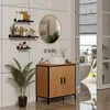 EUGAD Wandregal 3er Set, aus Metall, schwebendes Regal, Produktbild-Vorschau 8