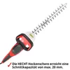 HECHT 655 Heckenschere Elektro | 600W | 55 cm Schnittlänge Produktbild-Vorschau 9