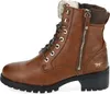 Mustang Veterschoenen Hoog  Veterschoenen Hoog - Cognac - Produktbild-Vorschau 13