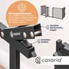 CASARIA Kaminschutzgitter Baby mit Sicherheitstür Metall 2x Produktbild-Vorschau 6