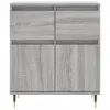 [Home] Sideboard Grau Sonoma 60x35x70 cm Holzwerkstoff , Produktbild-Vorschau 5