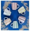 Beach Pastello Stripes 6er Set Kaffeebecher Tassen pastell Produktbild-Vorschau 4